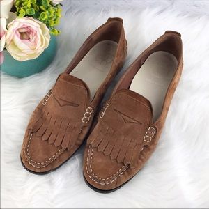 Cole Han Suede Flats- Gently Worn